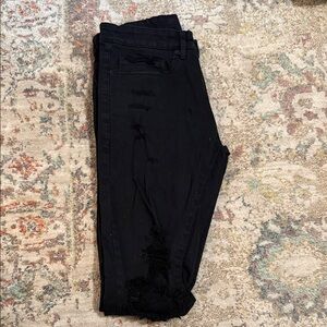 Jordan Craig Black Skinny Jeans for Men